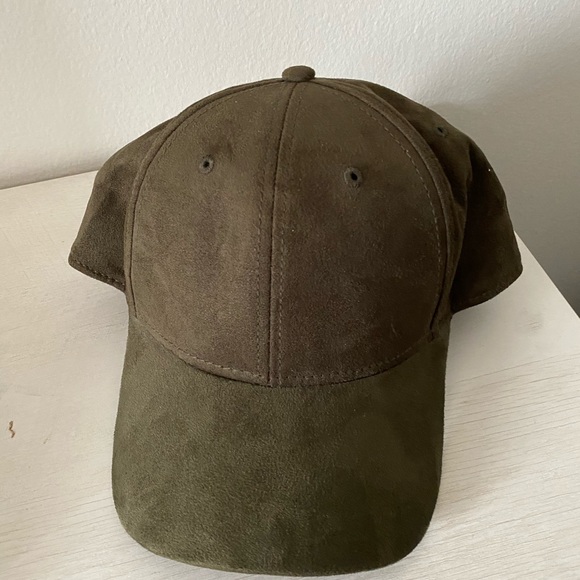 olive green dad cap